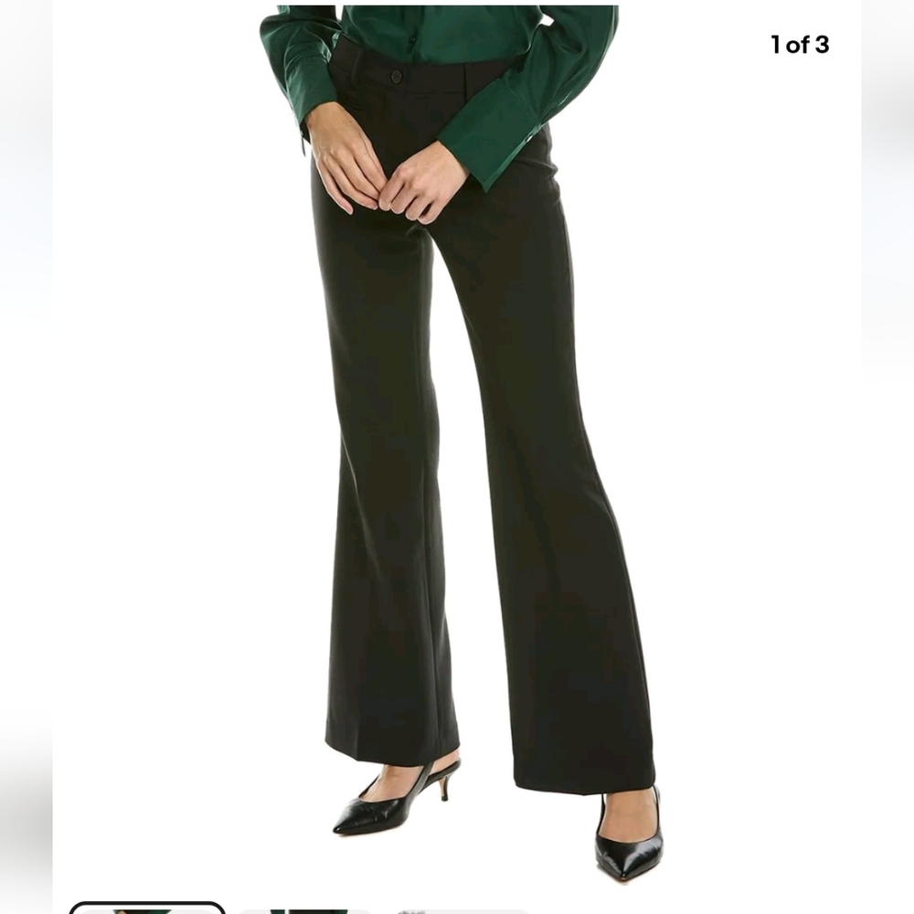 Nwt Rebecca Taylor 14 black refined suit pants - Picture 1 of 13